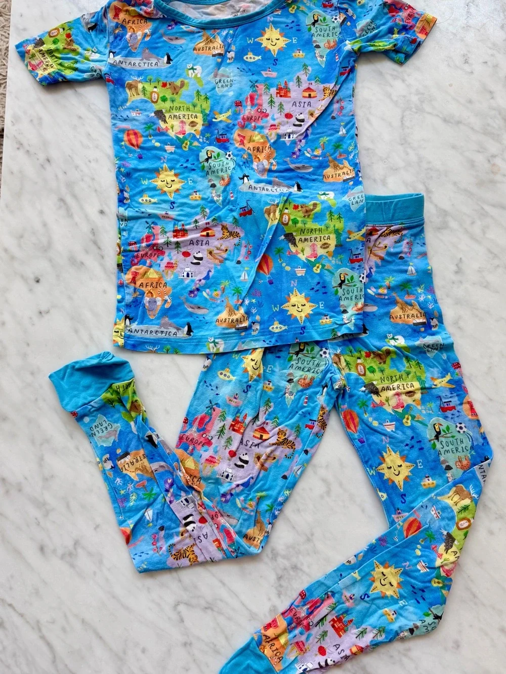 Little Sleepies Around the World Pajama Set - 5/6